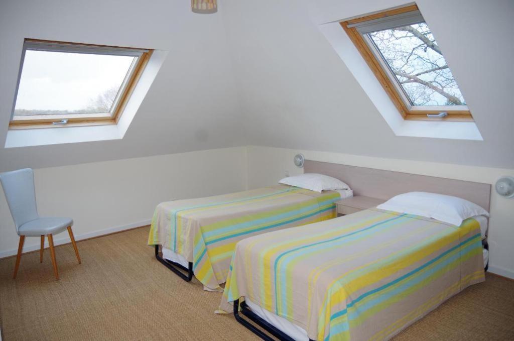 Gites Du Manoir De Goandour クロゾン 部屋 写真